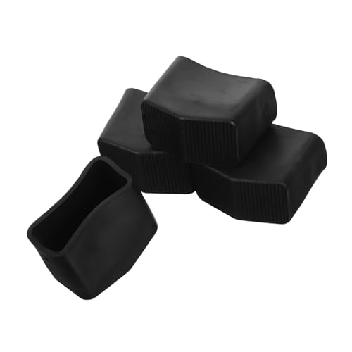 CIYODO 4stücke Leiterfüße Aus Gummi rutschfeste Ersatz-gummifußmatten Leiterfußpolster Leiterbeinabdeckungen Zum Schutz des Bodens Und Erhöhen Der Stabilität von CIYODO