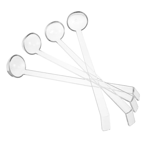 CIYODO 4 Stücke Kunststoff Kelle Klar Kleine Schöpflöffel mit Langem Griff für Soßen Dressings Suppen Fruchtsäfte Catering Partys Banquets CIYODO 4 Stücke Kunststoff Kelle Klar Kleine Schöpflöffel mit Langem Griff für Soßen Dressings Suppen Fruchtsäfte Catering Partys Banquets von CIYODO