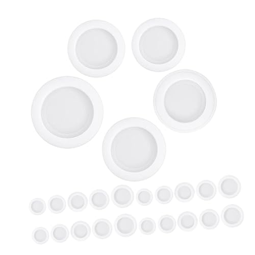CIYODO 40 Stück Piggy Bank Stopper aus Weißem Elastischem Gummi Runde Verschleißfeste Ersatzstopfen für Münzboxen und Sparschweine mit Zuverlässiger Abdichtung gegen Staub und CIYODO 40 Stück Piggy Bank Stopper aus Weißem Elastischem Gummi Runde Verschleißfeste Ersatzstopfen für Münzboxen und Sparschweine mit Zuverlässiger Abdichtung gegen Staub und von CIYODO