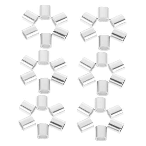 CIYODO 400 Stück Aluminium Drahtseil Klemme Robuste und Leichte Aluminium Clips für Sicheres Spannen und Aufhängen von Rohren und Leitungen für Anspruchsvolle Anwendungen CIYODO 400 Stück Aluminium Drahtseil Klemme Robuste und Leichte Aluminium Clips für Sicheres Spannen und Aufhängen von Rohren und Leitungen für Anspruchsvolle Anwendungen von CIYODO