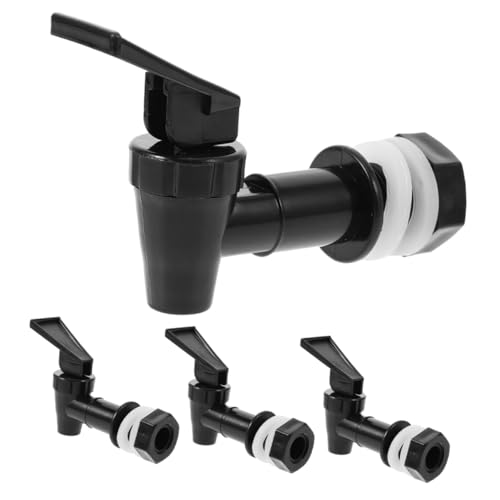 CIYODO 4Stücke Wasserzapfhahn aus Abnehmbarer und Wiederverwendbarer Getränkezapfen für Wasserspender und Kühler Robust und Leicht zu Reinigen von CIYODO