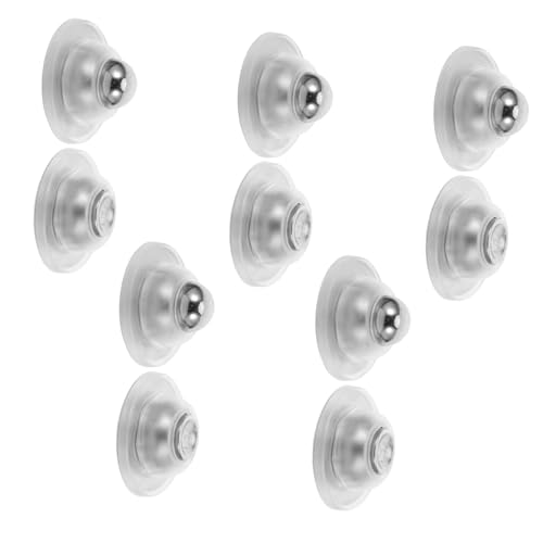 CIYODO 5 Sätze Selbstklebende Magnetischer Türstopper mit Magnetfunktion Geräuschloser Anti-kollisionsschutz Doppelhaftend Wandmontierbar Schonend für Tür und Wand für Zuhause Büro und von CIYODO