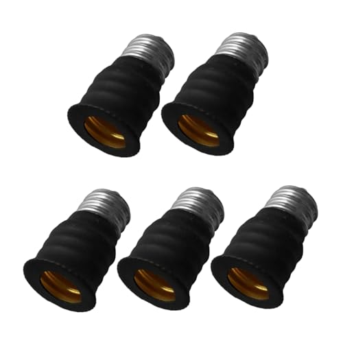 CIYODO 5 Stück Lampenfassung Adapter zu Schraubadapter LED Lampen Sockel Konverter aus Pc Material Einfache Installation Vielseitig Kompatibel für Zuhause Büro Schlafzimmer und CIYODO 5 Stück Lampenfassung Adapter zu Schraubadapter LED Lampen Sockel Konverter aus Pc Material Einfache Installation Vielseitig Kompatibel für Zuhause Büro Schlafzimmer und von CIYODO