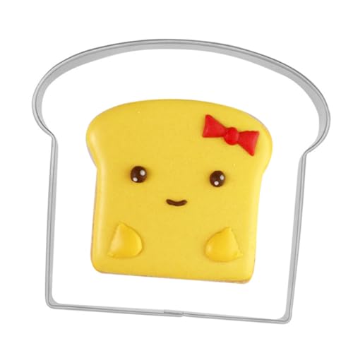 CIYODO 5 Stück Toastform Keksformen Keksform Obstschneider Backschneider Keksausstecher Plätzchenausstecher von CIYODO
