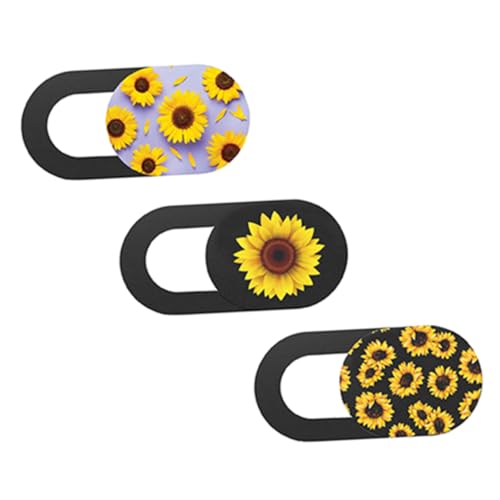 CIYODO 2 Sets Sonnenblumen-sichtschutz-kameraabdeckung Webcam-Deckel Für Laptop-zubehör – Guckende Schiebeabdeckung Computer-objektivabdeckung 3 Stück X 2 CIYODO 2 Sets Sonnenblumen-sichtschutz-kameraabdeckung Webcam-Deckel Für Laptop-zubehör – Guckende Schiebeabdeckung Computer-objektivabdeckung 3 Stück X 2 von CIYODO