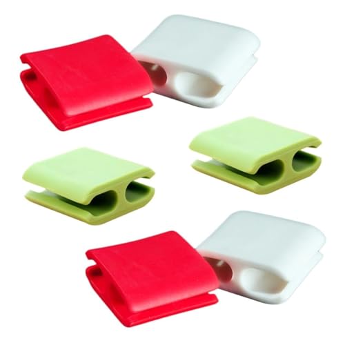 CIYODO 6 Stück Kleine Silikon Kabel Organizer mit Selbstklebender Rückseite Multifunktionale Kabelhalter für Stromkabel Ladekabel USB und Audiokabel Langlebig und Einfach Zufällige Farbe CIYODO 6 Stück Kleine Silikon Kabel Organizer mit Selbstklebender Rückseite Multifunktionale Kabelhalter für Stromkabel Ladekabel USB und Audiokabel Langlebig und Einfach Zufällige Farbe von CIYODO