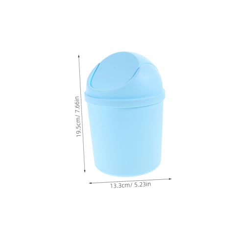 CIYODO 6 Stück Teiliges Mini Kunststoff mit Schwenkbarem Deckel Kompakter Schreibtisch-abfalleimer für Büro Zuhause Schreibtisch Papierkorb zur Sauberen Arbeitsplatzorganisation CIYODO 6 Stück Teiliges Mini Kunststoff mit Schwenkbarem Deckel Kompakter Schreibtisch-abfalleimer für Büro Zuhause Schreibtisch Papierkorb zur Sauberen Arbeitsplatzorganisation von CIYODO