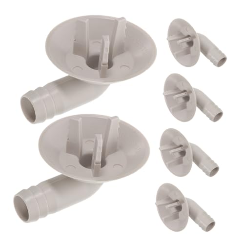 CIYODO 6 Stück Teiliges Set Ablassadapter für Klimaanlagen Elbow Fittings für Fenster und Split Geräte Effizienter Wasserabfluss Einfache Installation Vielseitige Anwendung von CIYODO