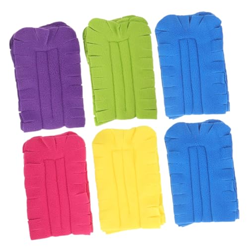 CIYODO 6 Stück Teiliges Wiederverwendbare Waschbare Staubwischer nachfüllköpfe aus Weichem Fleece für Schonende Staubentfernung Möbeln Schreibtischen und Elektronik Heavy Duty Reinigung von CIYODO