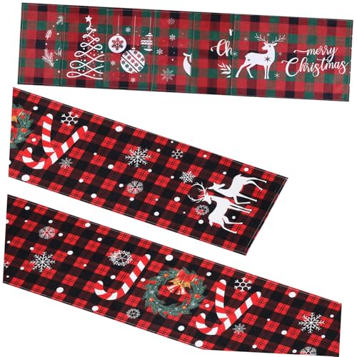 CIYODO 7 STK. Teiliges Weihnachts-Set mit Tischläufer und Platzsets Vintage Design mit Weihnachtsmann-Motiv Hitzebeständig Vielseitig für Küche und Esszimmer Festliche Tischdeko für CIYODO 7 STK. Teiliges Weihnachts-Set mit Tischläufer und Platzsets Vintage Design mit Weihnachtsmann-Motiv Hitzebeständig Vielseitig für Küche und Esszimmer Festliche Tischdeko für von CIYODO