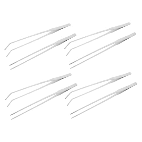 CIYODO 8 Stück Teiliges Edelstahl Aquarium Pinzetten Lang Gerade Gebogen Rostfrei Präzise Futterzangen für Reptilien und Aquarienpflanzen Vielseitig Einsetzbar für Terrarien und CIYODO 8 Stück Teiliges Edelstahl Aquarium Pinzetten Lang Gerade Gebogen Rostfrei Präzise Futterzangen für Reptilien und Aquarienpflanzen Vielseitig Einsetzbar für Terrarien und von CIYODO