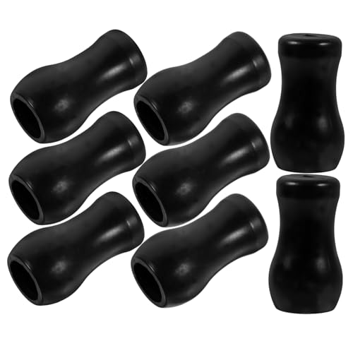 CIYODO 8 Stück Teiliges PVC Jalousie Zugkordelknöpfe Ersatzkappen für Rollos Dekorative und Leicht zu Montierende Schnurenden für Vorhänge Praktisch und Langlebig von CIYODO