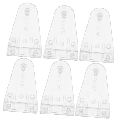 CIYODO 8 Stück Transparente Halteclips für Jalousien Kunststoff Bodenleisten Halteclips mit Schrauben zur Sicherung von Fensterjalousien Halterungen für Jalousien CIYODO 8 Stück Transparente Halteclips für Jalousien Kunststoff Bodenleisten Halteclips mit Schrauben zur Sicherung von Fensterjalousien Halterungen für Jalousien von CIYODO