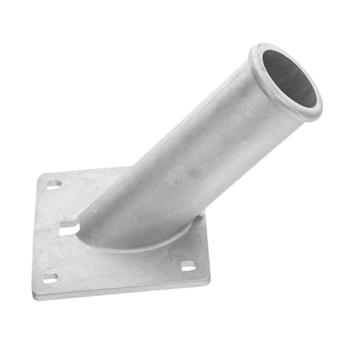 CIYODO Aluminium Fahnenmast Halterung Stabile Outdoor Flaggenhalterung mit Robustem Sockel Wetterbeständig Modernes Graues Design für Wandmontage CIYODO Aluminium Fahnenmast Halterung Stabile Outdoor Flaggenhalterung mit Robustem Sockel Wetterbeständig Modernes Graues Design für Wandmontage von CIYODO