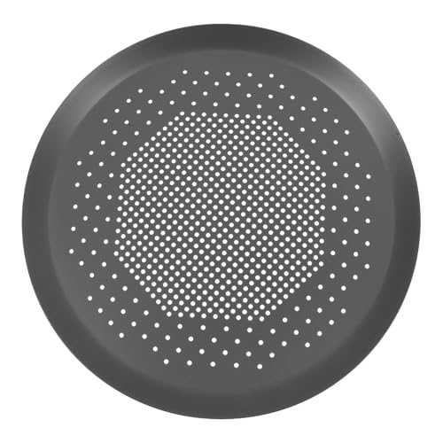 CIYODO Aluminiumlegierung Pizzablech Perforiert Rund Backofenfest Hitzebeständig Robust Backform Vielseitig für Pizza Kuchen und Verschiedenes Küchenbackblech von CIYODO