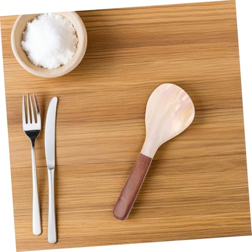 CIYODO Antihaft Reislöffel für Reiskocher Langlebiger Reisspatel mit Eleganter Hitzebeständig und Kratzfest für Präzises Portionieren und Schnelles Servieren im Haushalt und Restaurant von CIYODO