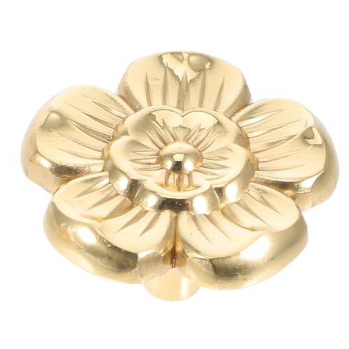 CIYODO Antike Messing Blumenknöpfe Dekorative Möbelgriffe für Schränke und Türen Einzigartiges Elegantes Design für Badezimmer und Küche CIYODO Antike Messing Blumenknöpfe Dekorative Möbelgriffe für Schränke und Türen Einzigartiges Elegantes Design für Badezimmer und Küche von CIYODO