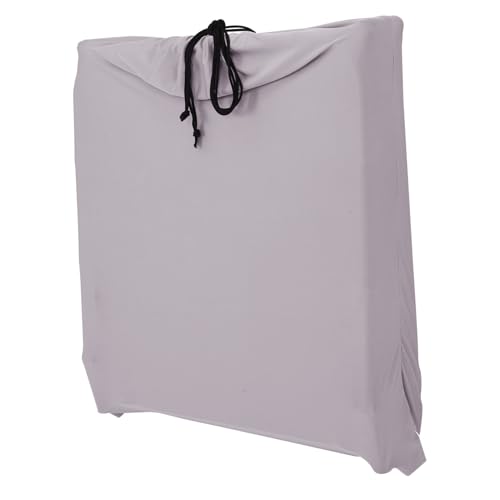 CIYODO Atmungsaktive Schutzhülle für Klappbett und Liegestuhl Elastischer Strapazierfähiger Stoff Verstellbarer Staubschutz für Outdoor Indoor stühle Graue Universalabdeckung CIYODO Atmungsaktive Schutzhülle für Klappbett und Liegestuhl Elastischer Strapazierfähiger Stoff Verstellbarer Staubschutz für Outdoor Indoor stühle Graue Universalabdeckung von CIYODO