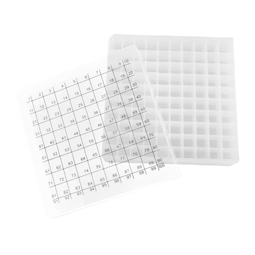 CIYODO Aufbewahrungsbox für Röhrchen Slots Stabiles Labor rack für Zentrifugenröhrchen Platzsparend Langlebig Vielseitig Einsetzbar für Effiziente Probenorganisation von CIYODO