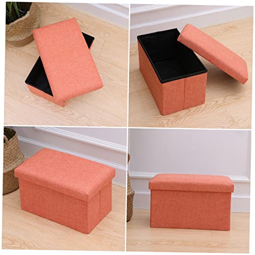 CIYODO Aufbewahrungshocker Fußstütze Aufbewahrungsbank Für Schlafzimmer Aufbewahrungssitzhocker Mit Aufbewahrung Zum Sitzen Hocker Mit Aufbewahrung Orange CIYODO Aufbewahrungshocker Fußstütze Aufbewahrungsbank Für Schlafzimmer Aufbewahrungssitzhocker Mit Aufbewahrung Zum Sitzen Hocker Mit Aufbewahrung Orange von CIYODO