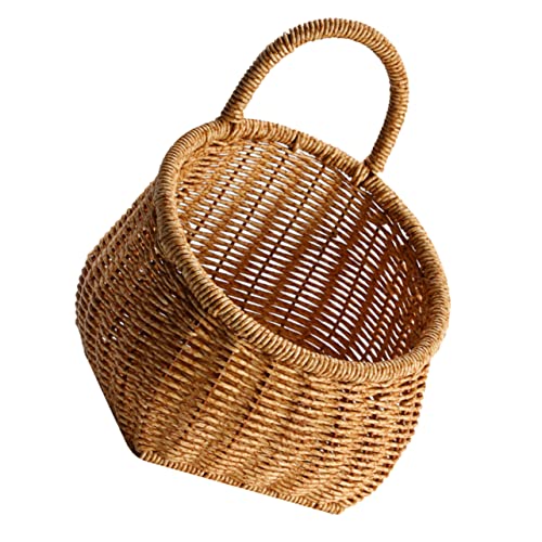CIYODO Hängender Aufbewahrungskorb Material Runder Wandkorb Für Obst Und Gemüse Dekorativer Hängekorb Für Küche Balkon Oder Garten Leicht Und Platzsparend Für Stilvolle CIYODO Hängender Aufbewahrungskorb Material Runder Wandkorb Für Obst Und Gemüse Dekorativer Hängekorb Für Küche Balkon Oder Garten Leicht Und Platzsparend Für Stilvolle von CIYODO