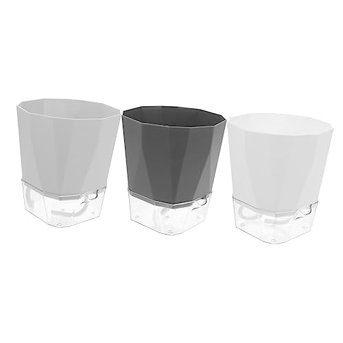 CIYODO Automatischer Blumentopf 3er-Set Hydrokultur-Topf Mit Wasserabsorbierendem Seil Selbstbewässerungssystem CIYODO Automatischer Blumentopf 3er-Set Hydrokultur-Topf Mit Wasserabsorbierendem Seil Selbstbewässerungssystem von CIYODO