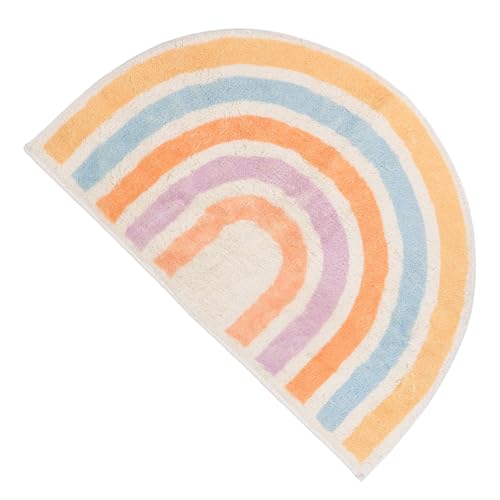CIYODO Regenbogen Fußmatte rutschfest Wasserabsorbierend für Innenbereich rutschfeste Badezimmermatte Waschbar Bodenmatte von CIYODO