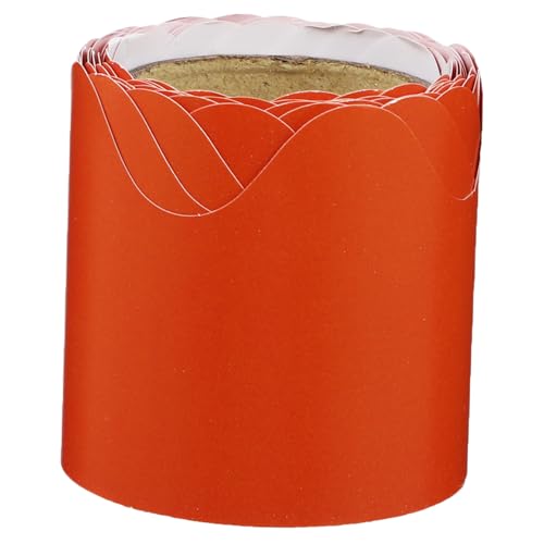 CIYODO Blackboard Border Trim Orange Classroom Decor Kreidetafel Rahmen Papierrolle für Wände Türen Fenster Einfache Anwendung und Flexible für Schule Kindergarten Party von CIYODO
