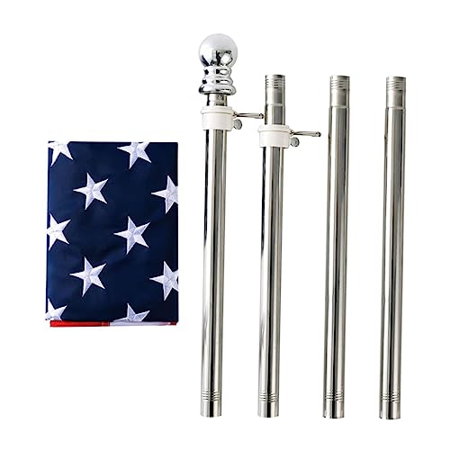 CIYODO Bootsflaggenmast Fahnenmast mit Ösen Wetterfest Langlebig Einfach zu Montieren für Garten Balkon Boot und Außenbereich von CIYODO