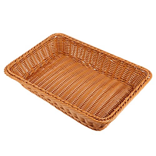 CIYODO Gewebter Rattan-brotkorb Zur Präsentation Von Snacks Und Früchten Dekorativ Für Zuhause CIYODO Gewebter Rattan-brotkorb Zur Präsentation Von Snacks Und Früchten Dekorativ Für Zuhause von CIYODO