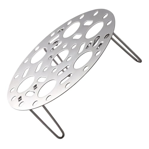 CIYODO Dämpfeinsatz mit Löchern Hitzebeständiger Dampfeinsatz für Töpfe und Reiskocher Multifunktionales Küchenzubehör Rostfrei Leicht zu Reinigen Langlebiges Steamer Rack CIYODO Dämpfeinsatz mit Löchern Hitzebeständiger Dampfeinsatz für Töpfe und Reiskocher Multifunktionales Küchenzubehör Rostfrei Leicht zu Reinigen Langlebiges Steamer Rack von CIYODO