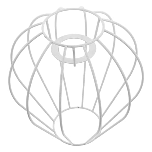 CIYODO Dekorative Lampenfassung Schreibtisch Lichthalterung Industrieller Lampenschirm Lampenschirmrahmen Pendelleuchtenschirm Hohler Metall Lampenschirm Schreibtisch Lichthalter CIYODO Dekorative Lampenfassung Schreibtisch Lichthalterung Industrieller Lampenschirm Lampenschirmrahmen Pendelleuchtenschirm Hohler Metall Lampenschirm Schreibtisch Lichthalter von CIYODO