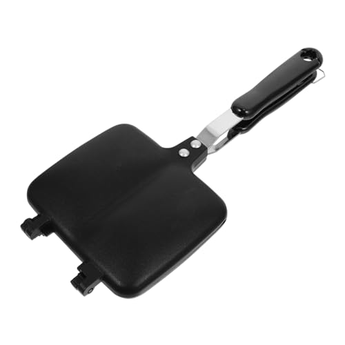 CIYODO Doppelseitige Aluminium Sandwich Pfanne Antihaftbeschichtet Schnelle Hitzeverteilung Für Toast Waffeln Steak Frühstück Küchenutensil von CIYODO