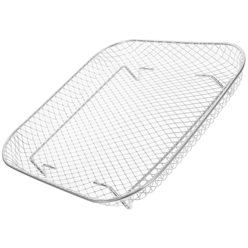 CIYODO Edelstahl Air Fryer Rack Quadratisch Vielseitiges Grill Dämpfgestell Hitzebeständig Abgerundet für Gesunde Zubereitung Ersatz für Heißluftfritteuse Zubehör für Gemüse Fleisch CIYODO Edelstahl Air Fryer Rack Quadratisch Vielseitiges Grill Dämpfgestell Hitzebeständig Abgerundet für Gesunde Zubereitung Ersatz für Heißluftfritteuse Zubehör für Gemüse Fleisch von CIYODO