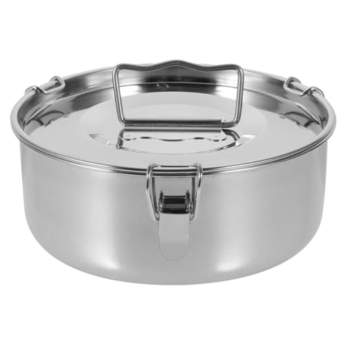 CIYODO Edelstahl Flanform Großer Dampfeinsatz mit Deckel Gleichmäßige Wärmeverteilung Vielseitiger Dampfgarer für Kuchen Flan und Gemüse Multifunktionales Kochzubehör für Küche CIYODO Edelstahl Flanform Großer Dampfeinsatz mit Deckel Gleichmäßige Wärmeverteilung Vielseitiger Dampfgarer für Kuchen Flan und Gemüse Multifunktionales Kochzubehör für Küche von CIYODO