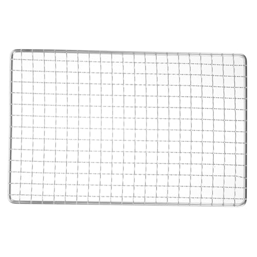 CIYODO Edelstahl Grillrost Hitzebeständig Wiederverwendbar Antihaft Barbecue Netz für Fleisch und Party Geeignet für Camping und Outdoor Grillen CIYODO Edelstahl Grillrost Hitzebeständig Wiederverwendbar Antihaft Barbecue Netz für Fleisch und Party Geeignet für Camping und Outdoor Grillen von CIYODO