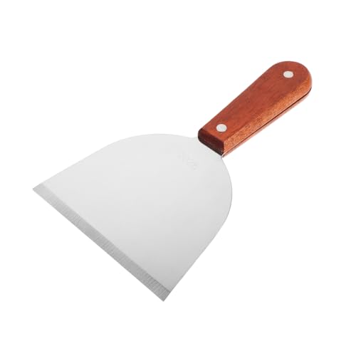 CIYODO Edelstahl Grillspachtel Press-art Fleischpresse Rostfrei Hitzebeständig Vielseitig Für Burger Steaks Outdoor Familiengrillen Effizient Einfach Zu Bedienen von CIYODO
