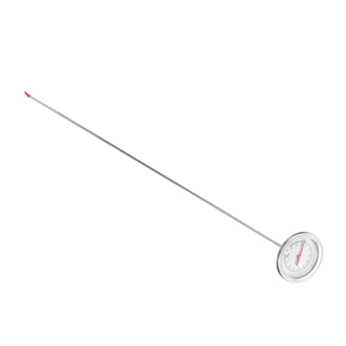 CIYODO Edelstahl Kompostthermometer mit Langer Sonde Analoges Bodenthermometer für Garten und Gewächshaus Temperaturmessendes Bodentemperaturmessgerät C Langlebig und Präzise von CIYODO