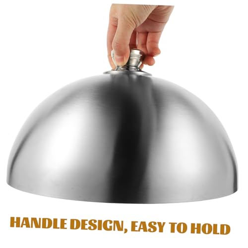 CIYODO Edelstahl Lebensmittelabdeckung Rostfrei Öl Insektenschutz Vielseitige Speiseglocke für Grill Party Picknick Glatte Kanten Modernes Küchenzubehör CIYODO Edelstahl Lebensmittelabdeckung Rostfrei Öl Insektenschutz Vielseitige Speiseglocke für Grill Party Picknick Glatte Kanten Modernes Küchenzubehör von CIYODO