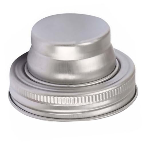 CIYODO Edelstahl Mason Jar Deckel Vielseitiger Cocktail Shaker und Gewürzstreuer Rutschfester Rand für Einfache Handhabung Geeignet als Mehl Pfefferstreuer Robust und Langlebig für Küche CIYODO Edelstahl Mason Jar Deckel Vielseitiger Cocktail Shaker und Gewürzstreuer Rutschfester Rand für Einfache Handhabung Geeignet als Mehl Pfefferstreuer Robust und Langlebig für Küche von CIYODO