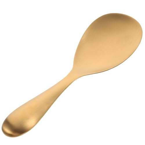 CIYODO Edelstahl Reislöffel Kompakt Langlebig Antihaftbeschichtet Reisspatel Vielseitig für Küche Haushalt Restaurant von CIYODO