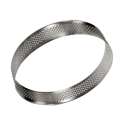 CIYODO Edelstahl Tortenform Rund Backform für Kleine Kuchen Tartlets Quiches Langlebig Leicht zu Reinigen für Dessertbuffet und Familienessen CIYODO Edelstahl Tortenform Rund Backform für Kleine Kuchen Tartlets Quiches Langlebig Leicht zu Reinigen für Dessertbuffet und Familienessen von CIYODO