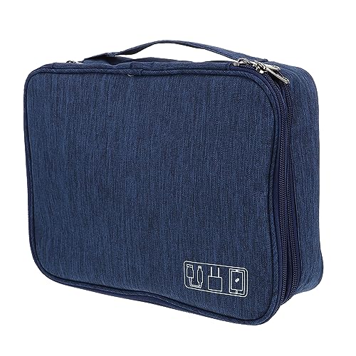 CIYODO Elektronik Organizer Tasche Wasserdichtes Lagiges Aufbewahrungsetui für Power Bank und Datenkabel Tragetasche für Reisen und Zubehör von CIYODO