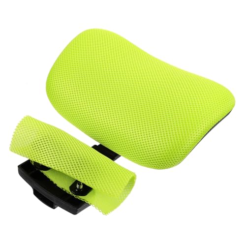CIYODO Ergonomische Höhenverstellbare Bürostuhl Kopfstütze aus Abs und Mesh Einfache Installation mit Clips Atmungsaktives Nackenkissen für Büro und Computerstühle Stützt Nacken und Kopf von CIYODO