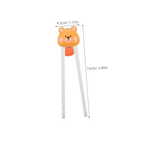 CIYODO Essstäbchen Bären Design Wiederverwendbar Anfänger Trainingsstäbchen für Kleinkinder Hand Koordination Langlebig und Leicht zu Reinigen Gelb CIYODO Essstäbchen Bären Design Wiederverwendbar Anfänger Trainingsstäbchen für Kleinkinder Hand Koordination Langlebig und Leicht zu Reinigen Gelb von CIYODO