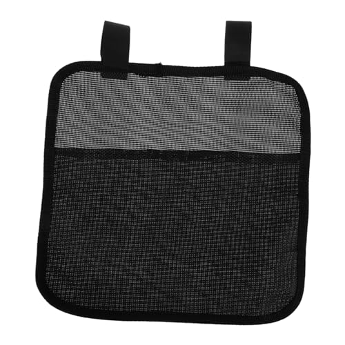 CIYODO Faltbare Aufbewahrungstasche für Klappstuhl Outdoor Camping Strand Multifunktionale Hängetasche für Snacks Magazine und Büro Stuhl Zubehör Schwarz von CIYODO