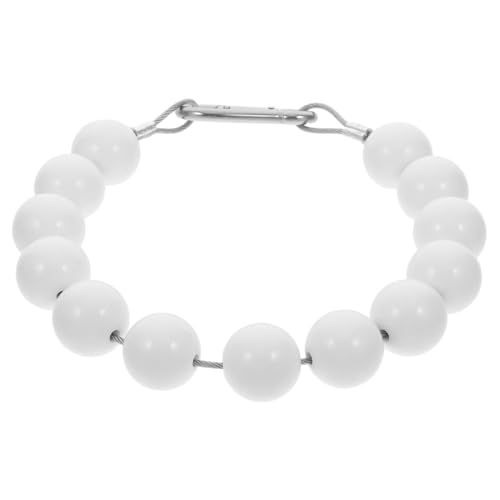 CIYODO Fahnenmast-haltering Mit Perlen Für Fahnenposition Am Edelstahl-Kordel Geeignet Für Innen Und Außenbereich Schnelle Installation Robustes Seil CIYODO Fahnenmast-haltering Mit Perlen Für Fahnenposition Am Edelstahl-Kordel Geeignet Für Innen Und Außenbereich Schnelle Installation Robustes Seil von CIYODO