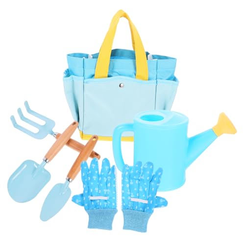 CIYODO Gartenwerkzeug-Set Für Junge Mädchen Mit Schaufeln Und Rechen Kleine Pflanzwerkzeuge Für Draußen Robustes Kinderspielzeug Für Garten Strand CIYODO Gartenwerkzeug-Set Für Junge Mädchen Mit Schaufeln Und Rechen Kleine Pflanzwerkzeuge Für Draußen Robustes Kinderspielzeug Für Garten Strand von CIYODO