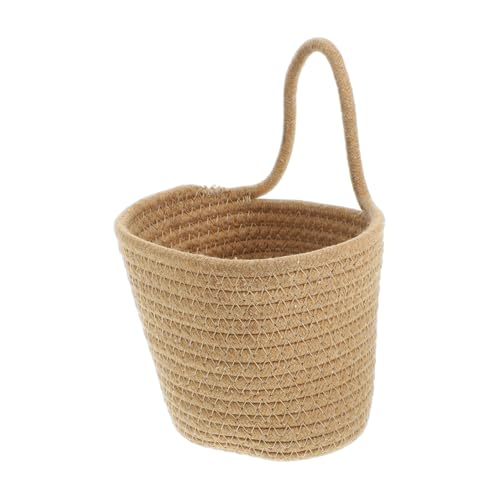 CIYODO Geflochtener Wandkorb Wandhängekorb Kleiner Hängekorb Für Pflanzen Geflochtener Aufbewahrungskorb Blumenhängekorb Für Wanddekoration CIYODO Geflochtener Wandkorb Wandhängekorb Kleiner Hängekorb Für Pflanzen Geflochtener Aufbewahrungskorb Blumenhängekorb Für Wanddekoration von CIYODO