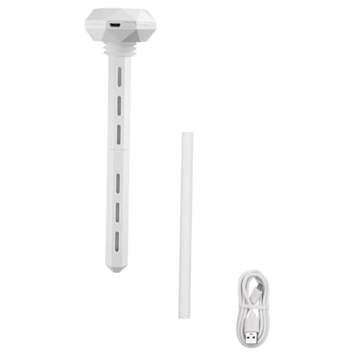 CIYODO Großer Donut Diffusor mit USB Sprühfunktion Leiser Luftbefeuchter für Schlafzimmer Wohnzimmer Büro Dekorativ und Tragbar in Weiß von CIYODO